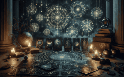Astrologija v Mojstrov Tarota: Kako Se Zvezde Prepletajo s Kartami