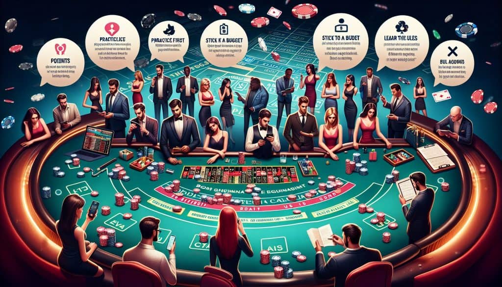 Kako se izogniti najpogostejšim napakam začetnikov v casinu?