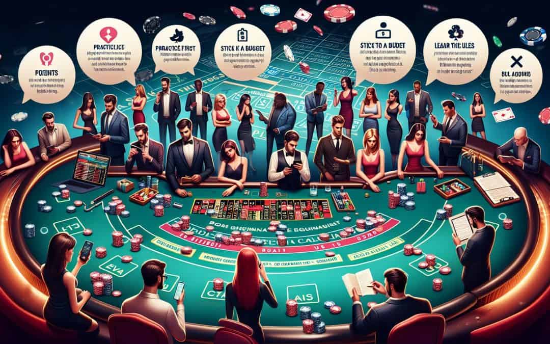 Kako se izogniti najpogostejšim napakam začetnikov v casinu?