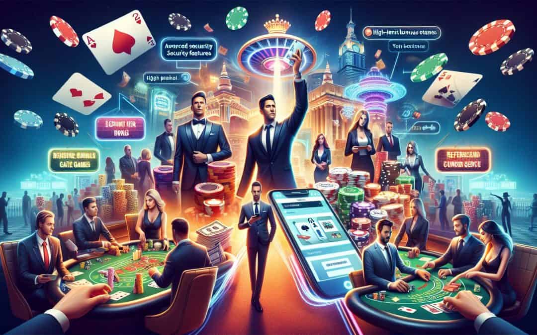 Kako izbrati pravi spletni kazino za igralce z visokimi stavami