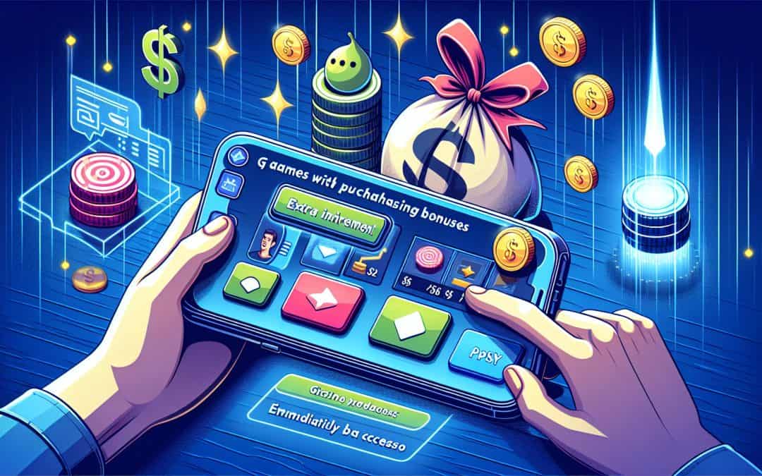 Igre z možnostjo nakupa bonusa in kaj to pomeni za igralce