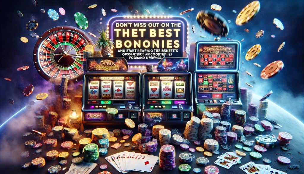 Najboljši casino bonusi ki jih danes ne smeš spregledati