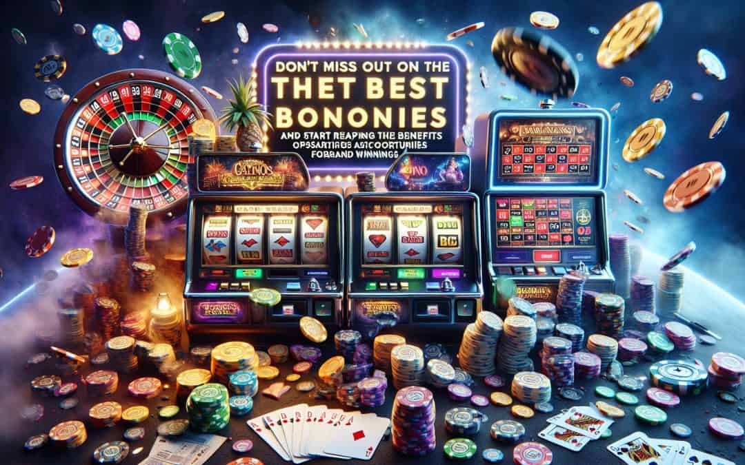 Najboljši casino bonusi ki jih danes ne smeš spregledati