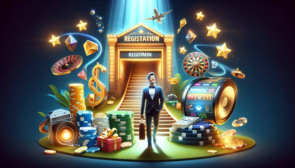 Prvi koraki pri registraciji v novem online casinu