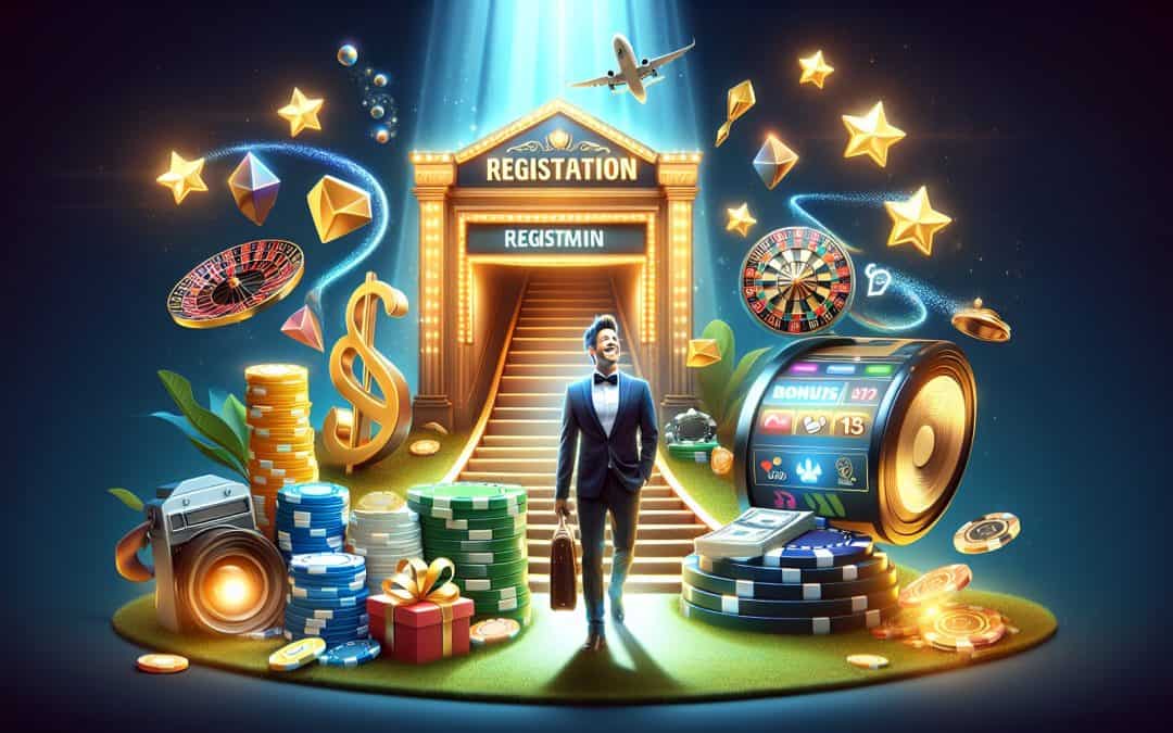 Prvi koraki pri registraciji v novem online casinu
