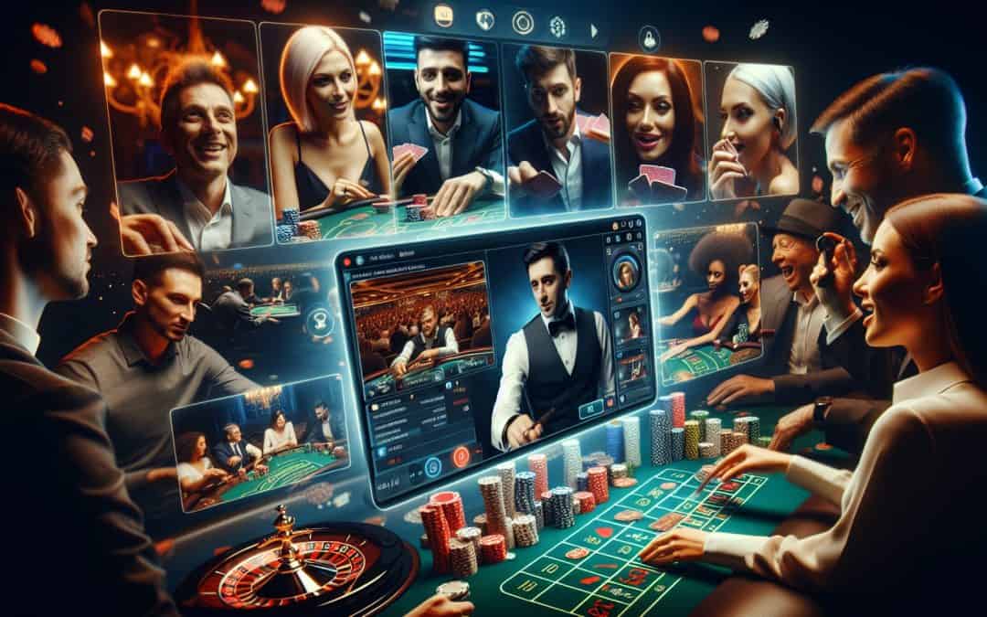 Prednosti igranja v casinoju v živo prek spleta