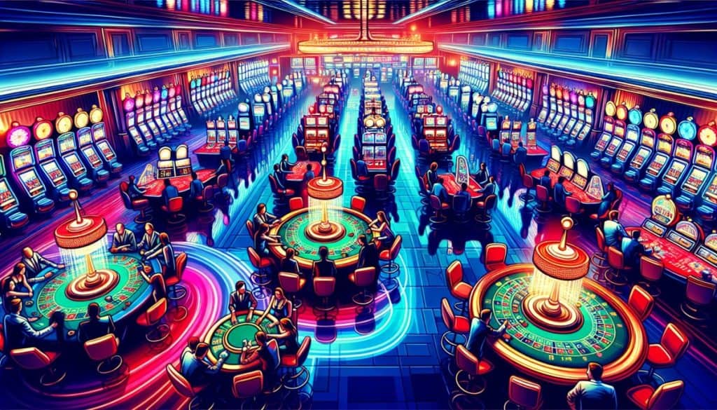 Kako casinoji uporabljajo barve da te zadržijo dlje Kako casinoji uporabljajo barve da te zadržijo dlje