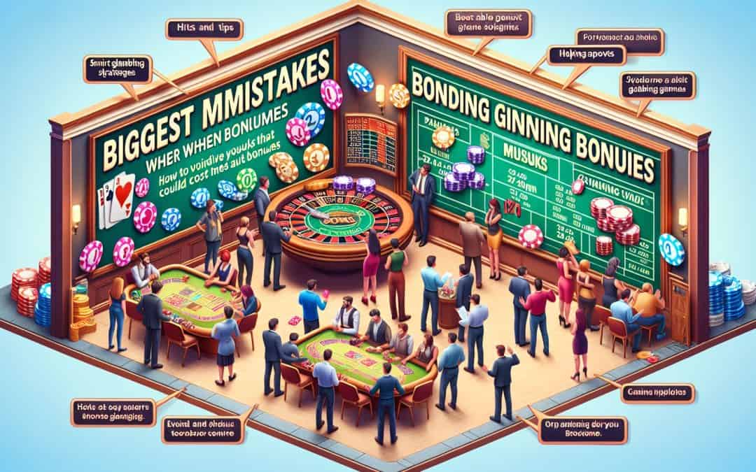 Največje napake ki jih igralci delajo pri bonusih