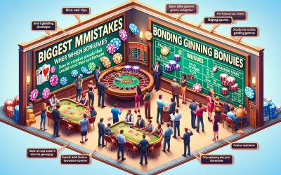 Največje napake ki jih igralci delajo pri bonusih
