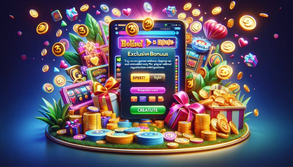 Bonusi za tiste, ki igrajo brez registracije