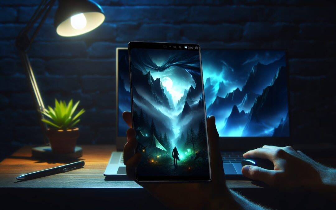 Kaj se zgodi z tvojo igro ko vklopiš dark mode