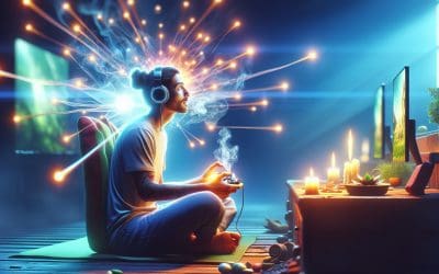 Igralniške aplikacije ki vključujejo meditacijo med sejo